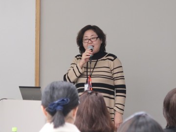 ウチシルベ鹿児島 「第3回　ウチシルベ研修会」で、福岡本部の曽根るみが講演をしました。