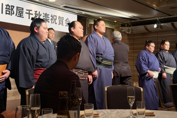 大阪場所千秋楽パーティー